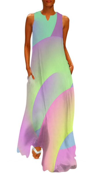 Puccelli Gradient designer dress